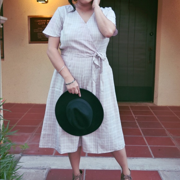 petalroz Pants - Crossover culottes jumpsuit